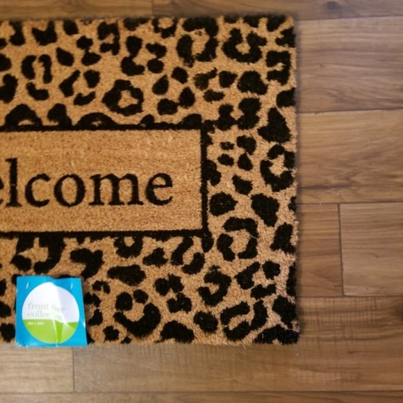 Accents Leopard Print Coir Doormat Poshmark
